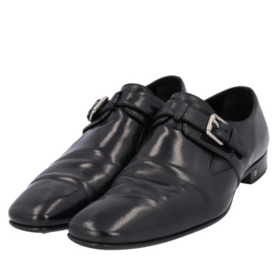 Product LOUIS VUITTON Damier District Buckle Shoes Black - S: 42.5 (8.5)
