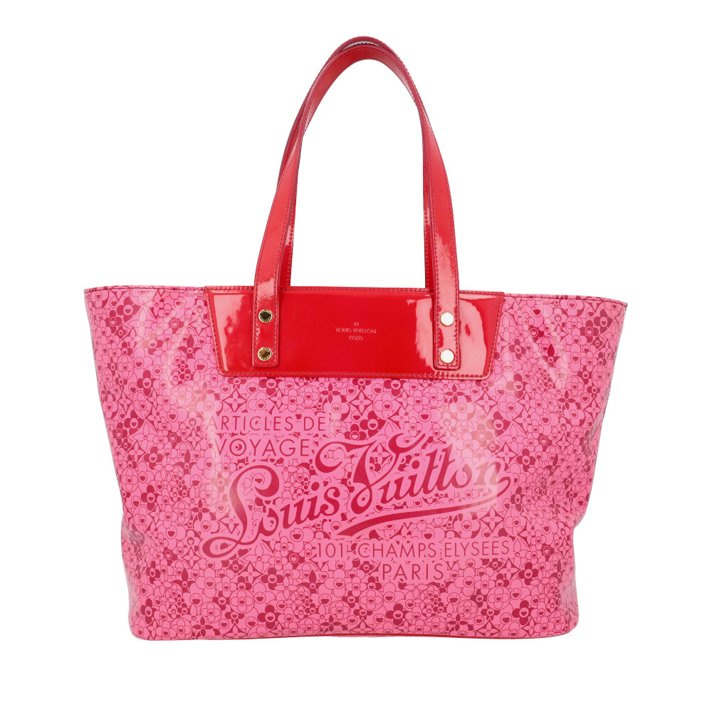 LOUIS VUITTON Leather Cosmic Blossom GM Pink/Red - Limited Edition | Luxity
