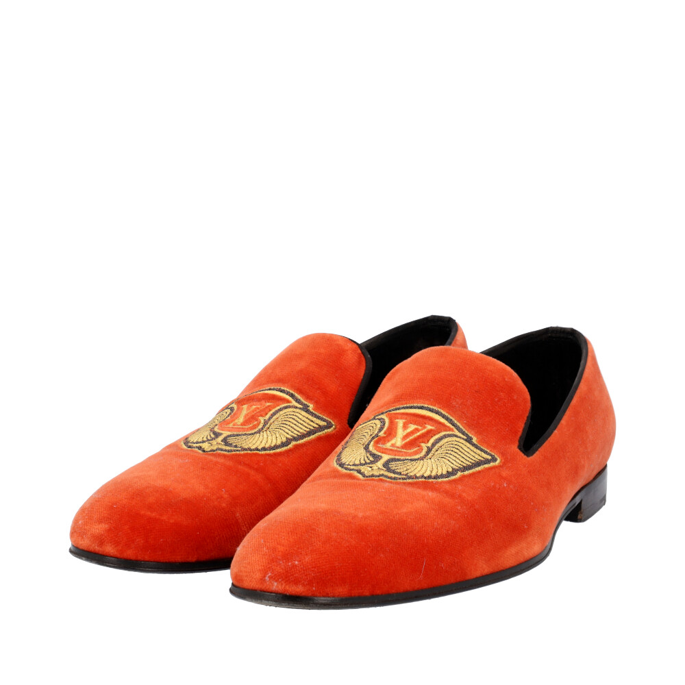 Louis Vuitton Auteuil Velvet Loafers