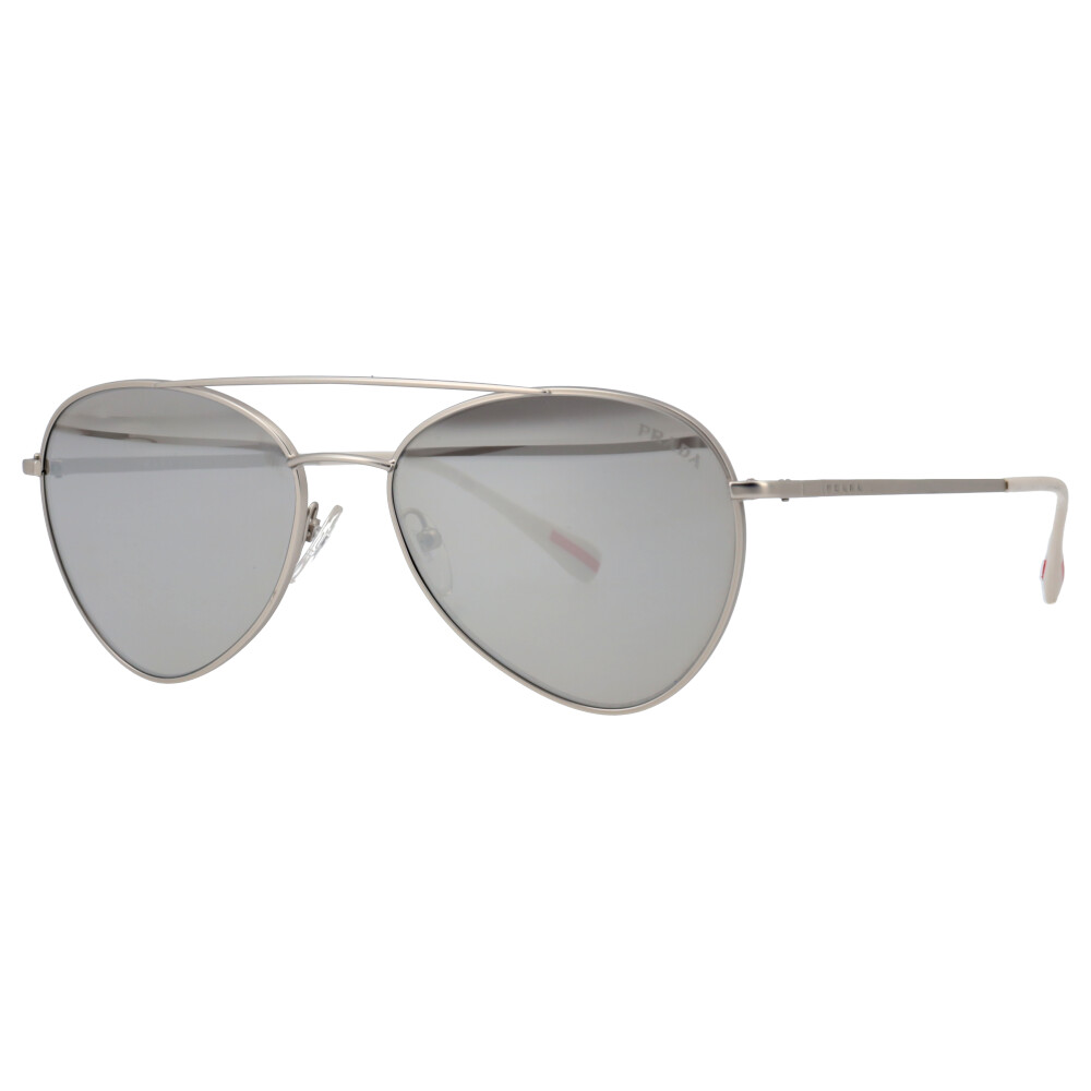 PRADA Sunglasses SPS50S Silver/White | Luxity