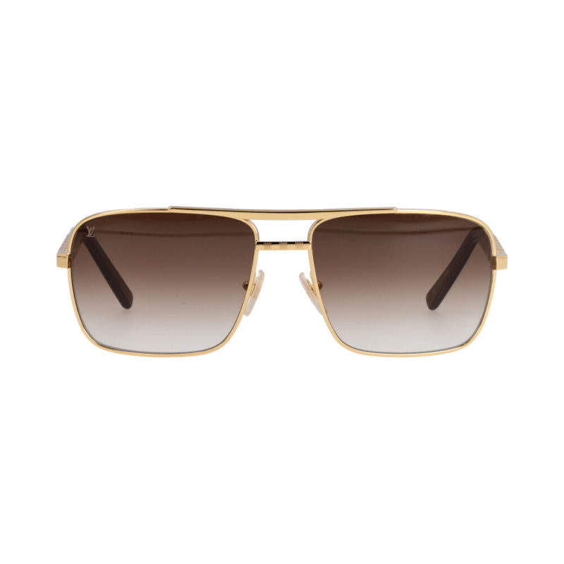 Louis Vuitton Brown/Gold Z0259U Attitude Sunglasses Louis Vuitton