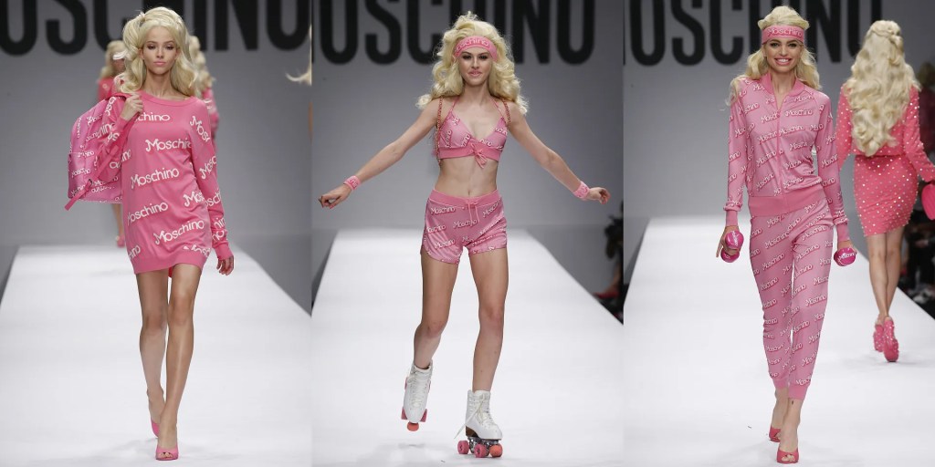 Moschino: Jeremy Scott Barbie inspiration