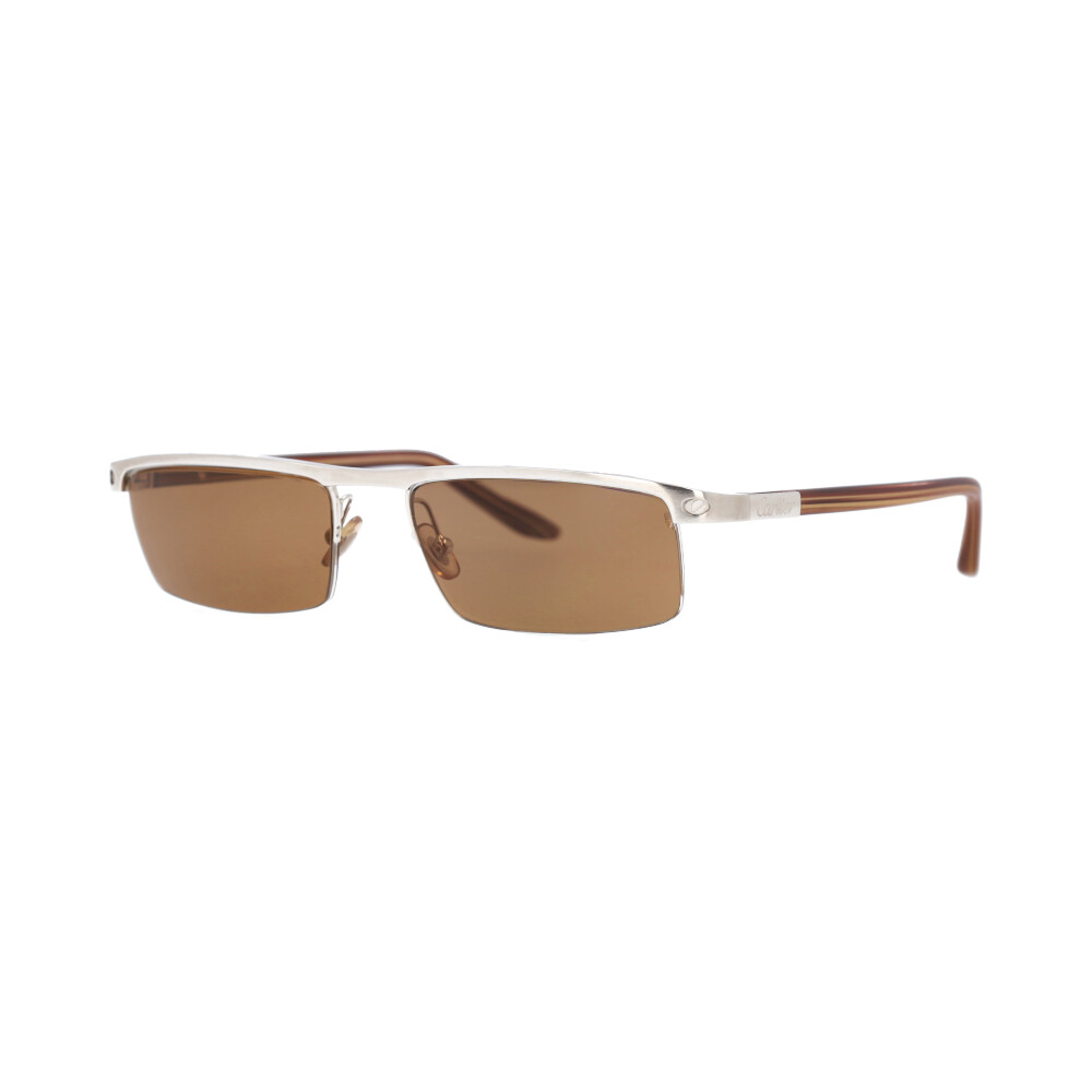 CARTIER Sunglasses 140 Brown | Luxity