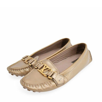 Product LOUIS VUITTON Vernis Oxford Loafers Beige - S: 35.5 (3)