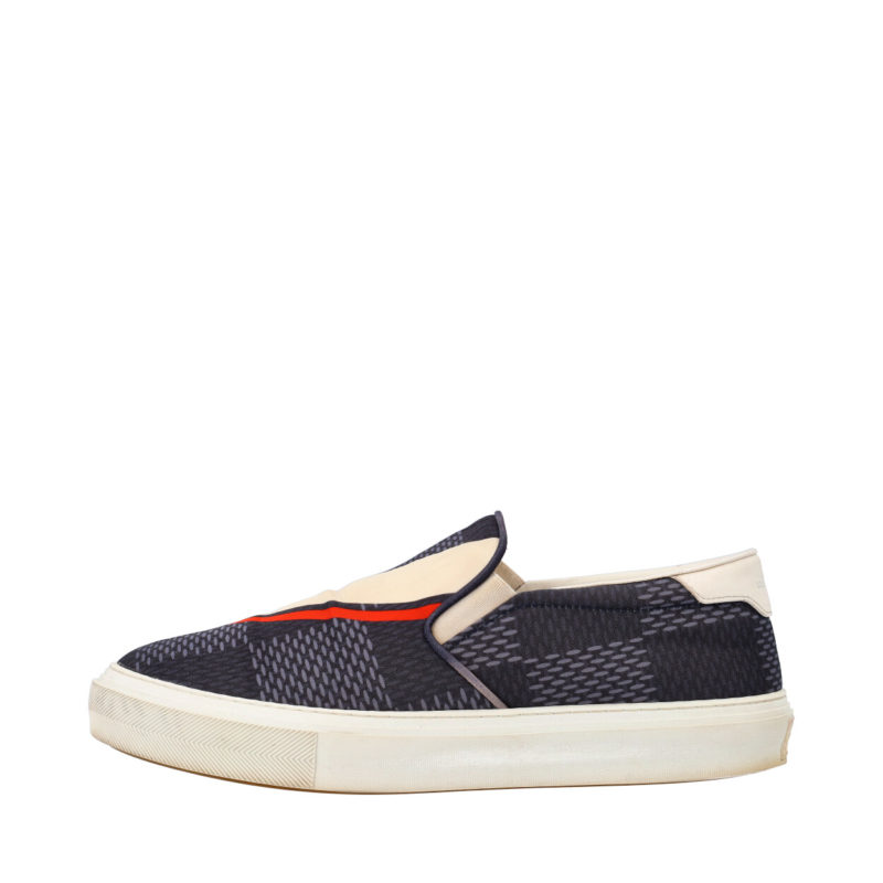 LOUIS VUITTON Cotton America's Cup 2017 Slip-On Sneakers Grey - 42 (8) -  Limited Edition | Luxity
