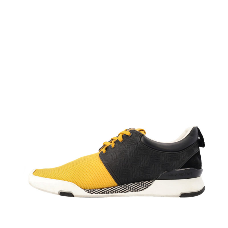 Louis Vuitton Men's Yellow Damier Fastlane Sneaker – Luxuria & Co.