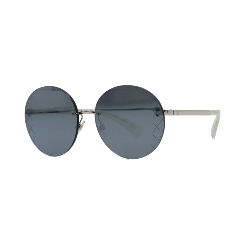 Chanel 2013 Blue Round Acetate Sunglasses  INTO