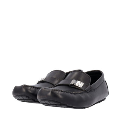 Product LOUIS VUITTON Leather Lombok Loafers Black