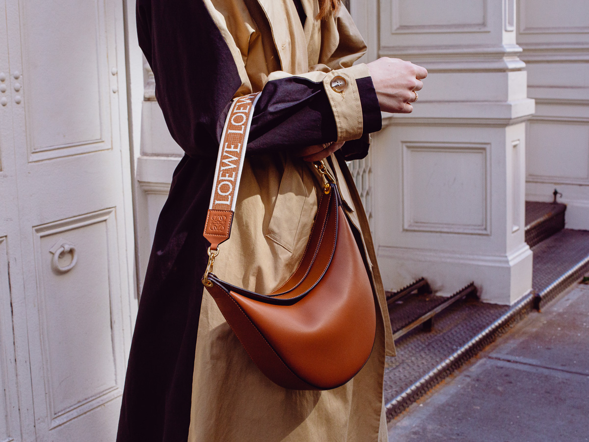 Vintage CELINE Paris Logo Monogram Shoulder Bag Clutch Purse Brown Leather  Equestrian Horse Carriage