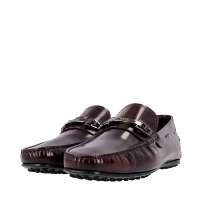 Product TOD'S Leather Loafers Burgundy