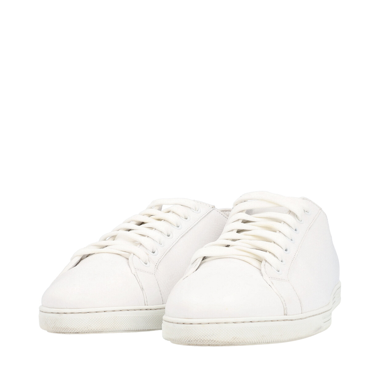 DOLCE & GABBANA Leather Sneakers White | Luxity