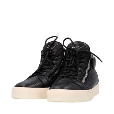Product GIUSEPPE ZANOTTI Leather May London Sneakers Black