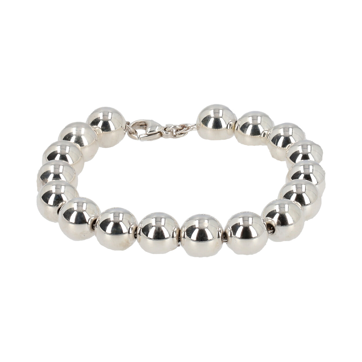 TIFFANY & CO. Sterling Silver Ball Bracelet | Luxity