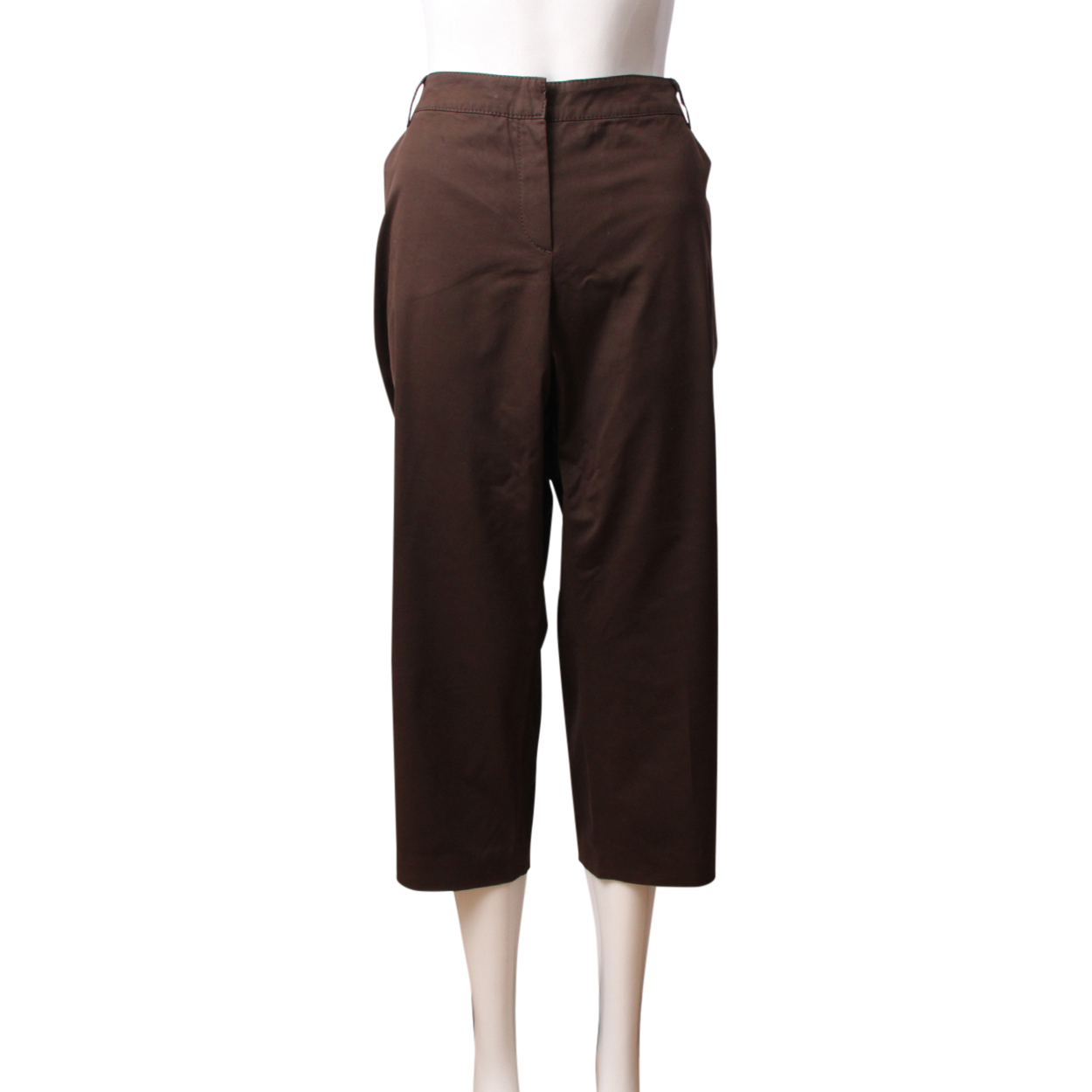 ESCADA Sport Wool Blend Pants Brown | Luxity