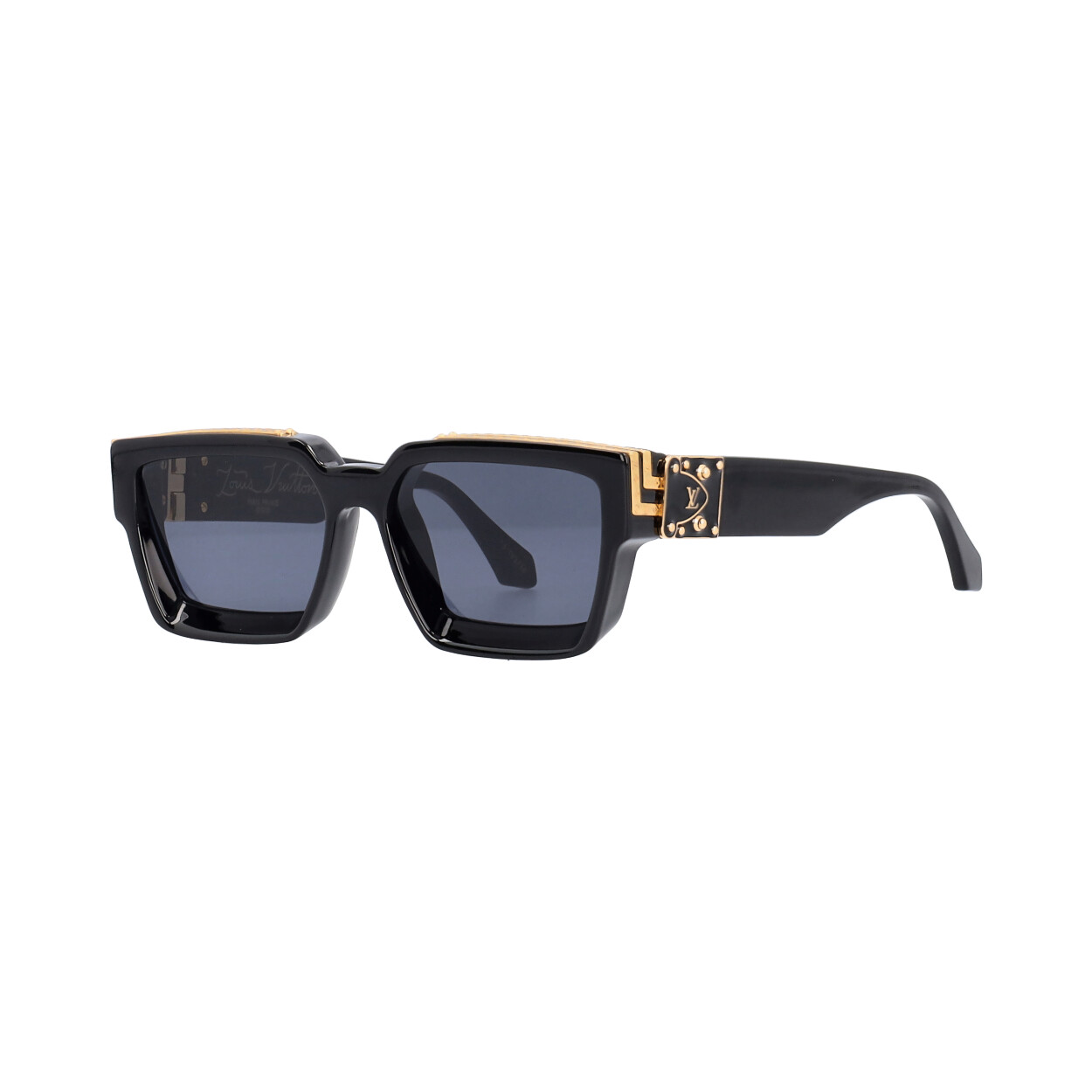 Louis Vuitton Z1165E 1.1 Millionaires Sunglasses, Black, W