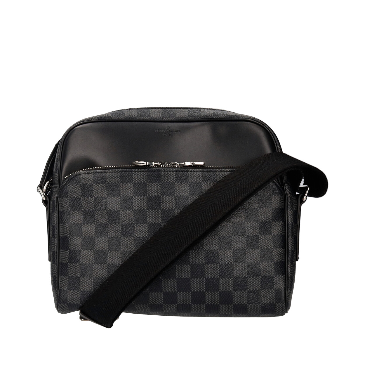 Louis Vuitton Gray Damier Graphite Coated Canvas Thomas Bag Silver Hardware, 2009