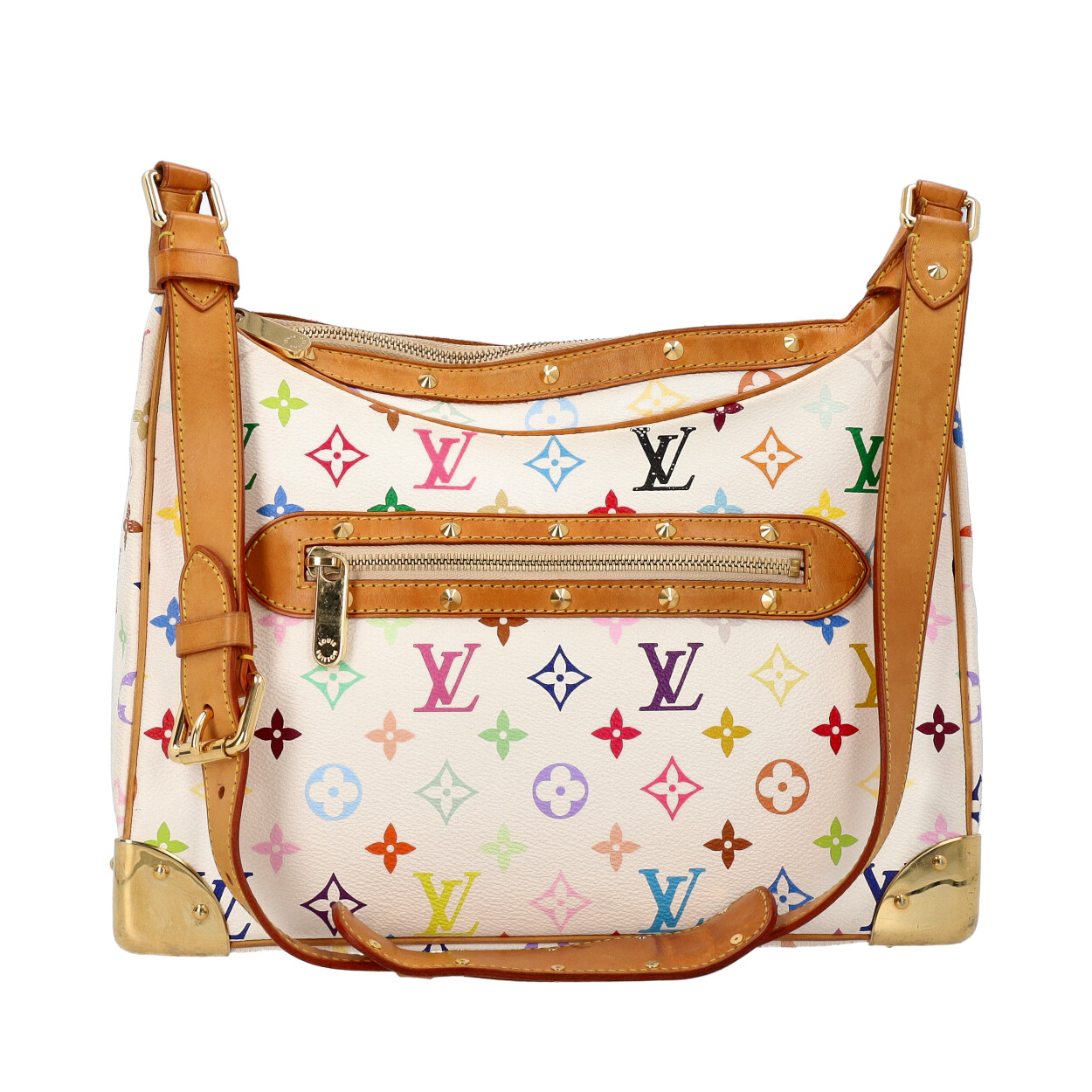 Louis Vuitton Multicolor Boulogne White