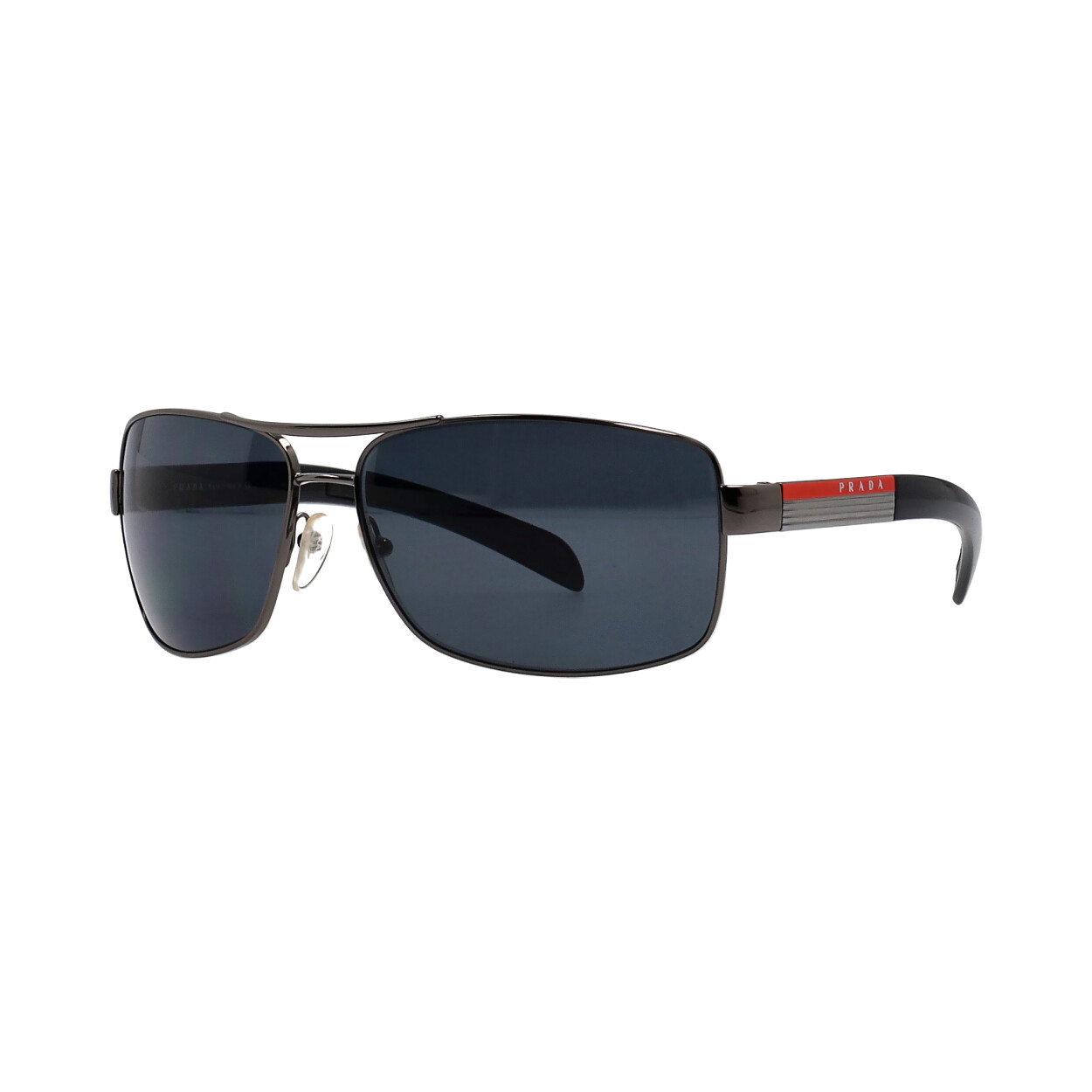 PRADA Polarized Sunglasses SPS54I Gun Metal | Luxity