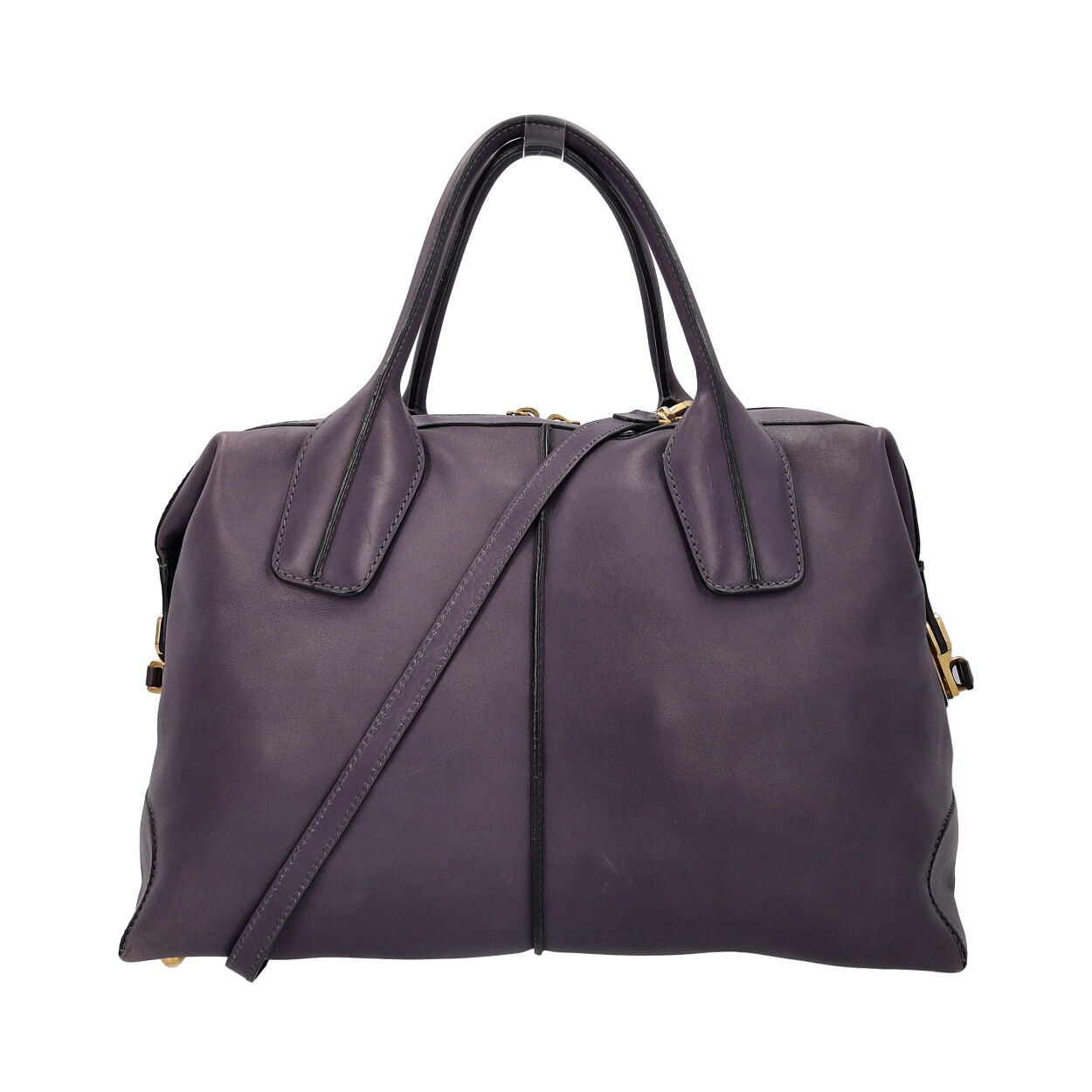 TOD'S Leather D-Styling Bag Purple | Luxity