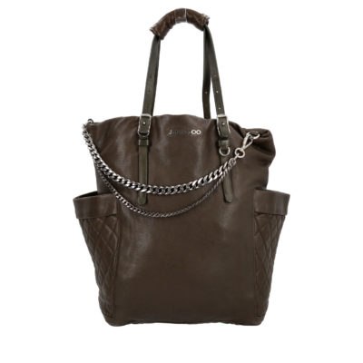 Product JIMMY CHOO Leather Blaire Tote Green