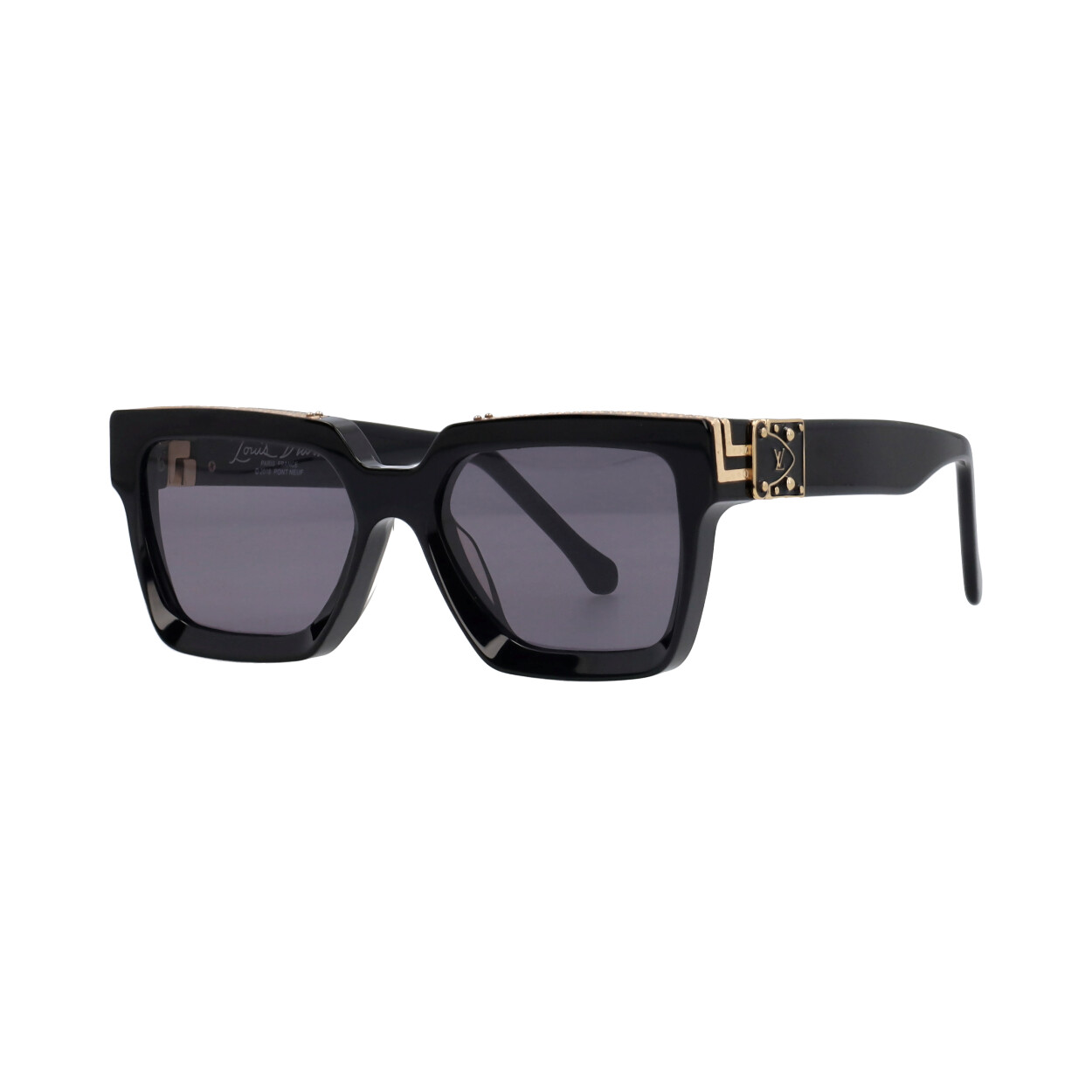 LOUIS VUITTON Millionaire Sunglasses M96006WN Black | Luxity