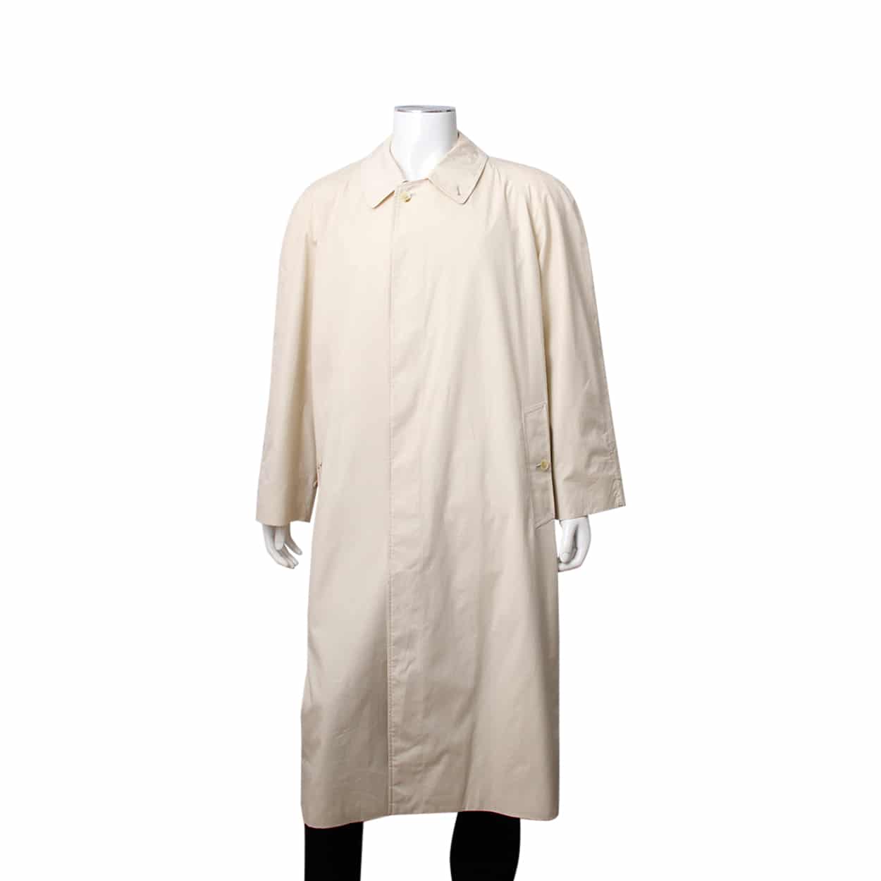 BURBERRY Vintage Classic Trench Coat Ivory | Luxity