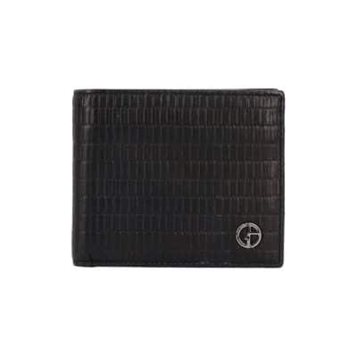 Product GIORGIO ARMANI Leather Bifold Wallet Black