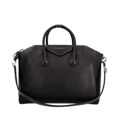 Product GIVENCHY Leather Medium Antigona Bag Black