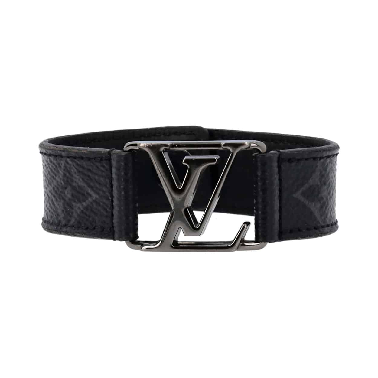 LOUIS VUITTON Monogram Eclipse Hockenheim Bracelet | Luxity