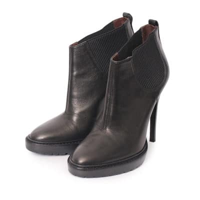 Product BURBERRY Leather Ankle Boots Black