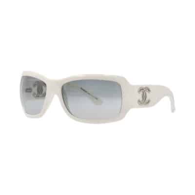 Product CHANEL Logo Sunglasses 6018 White