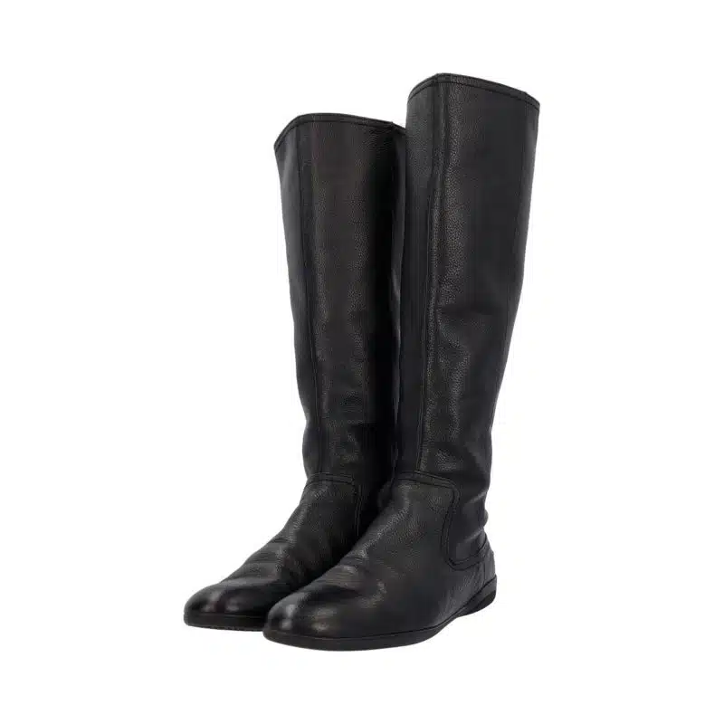 Gucci leather hotsell riding boots