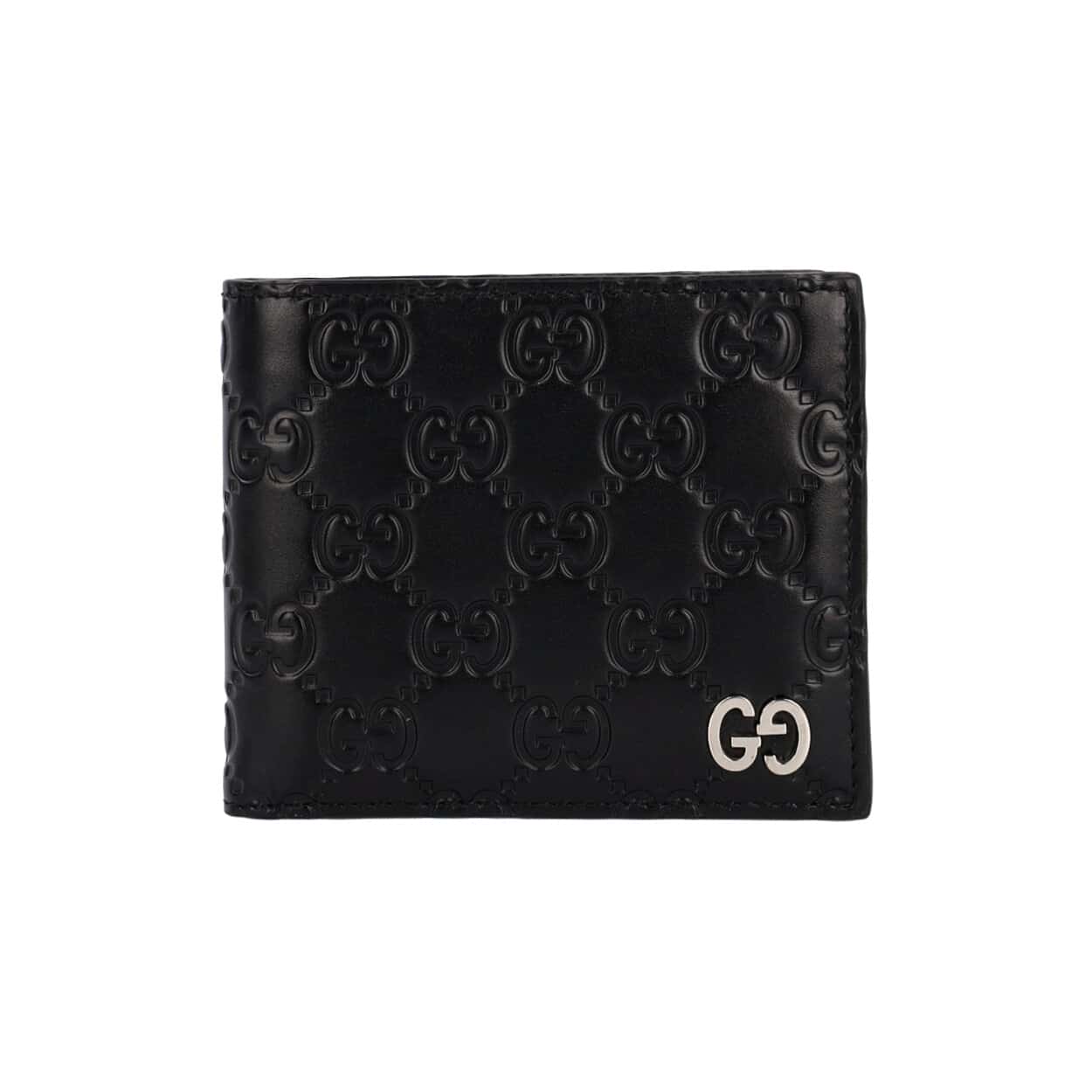 GUCCI Signature Leather Bifold Wallet Black | Luxity