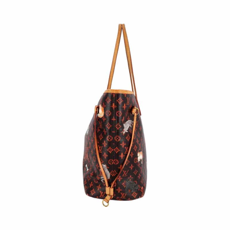 Louis Vuitton x Grace Coddington Catogram Neverfull MM - Black Totes,  Handbags - LOU792300