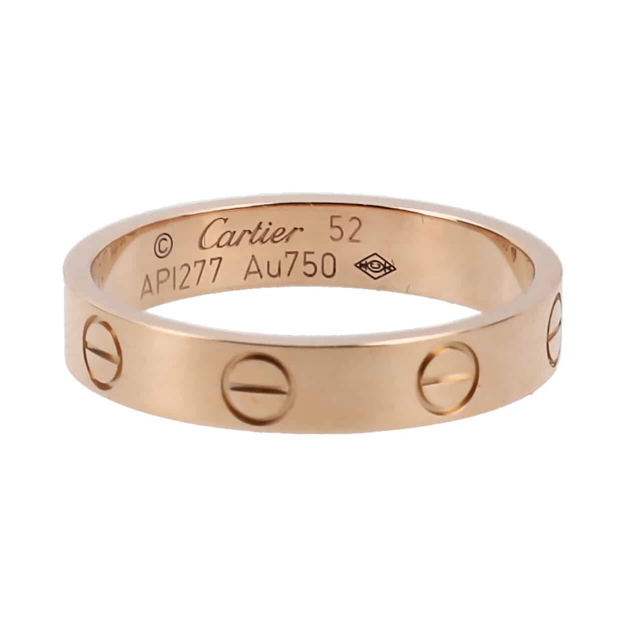 CARTIER Love Ring Rose Gold | Luxity