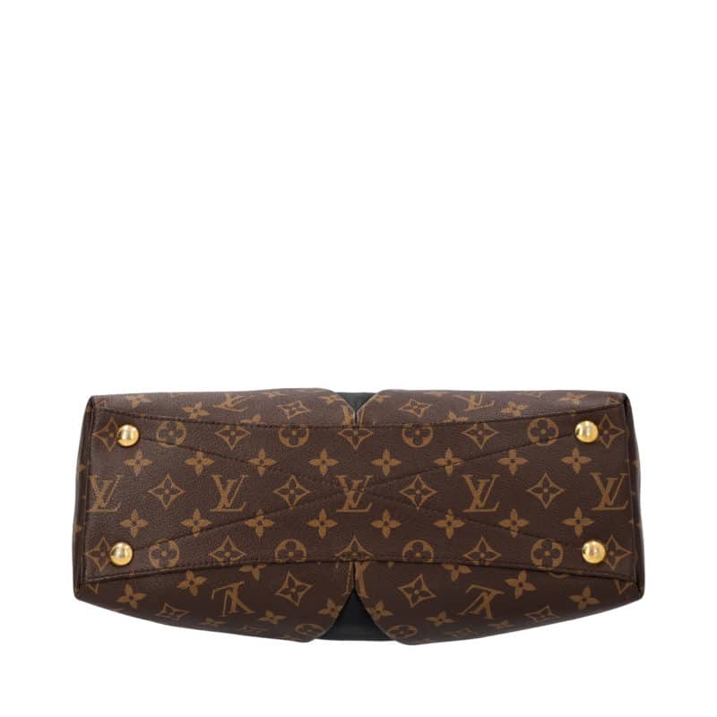 LOUIS VUITTON MONOGRAM V TOTE MM NOIR BAG REVIEW #louisvuitton #levoutique  