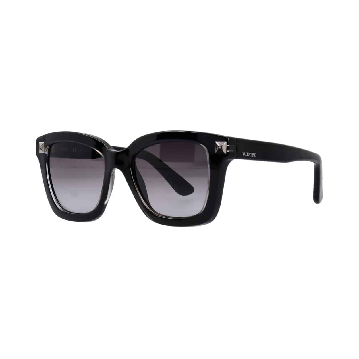 Valentino rockstud clearance sunglasses black