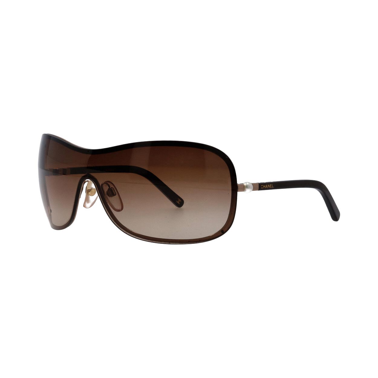 CHANEL Collection Perle Sunglasses 4170-H Brown | Luxity