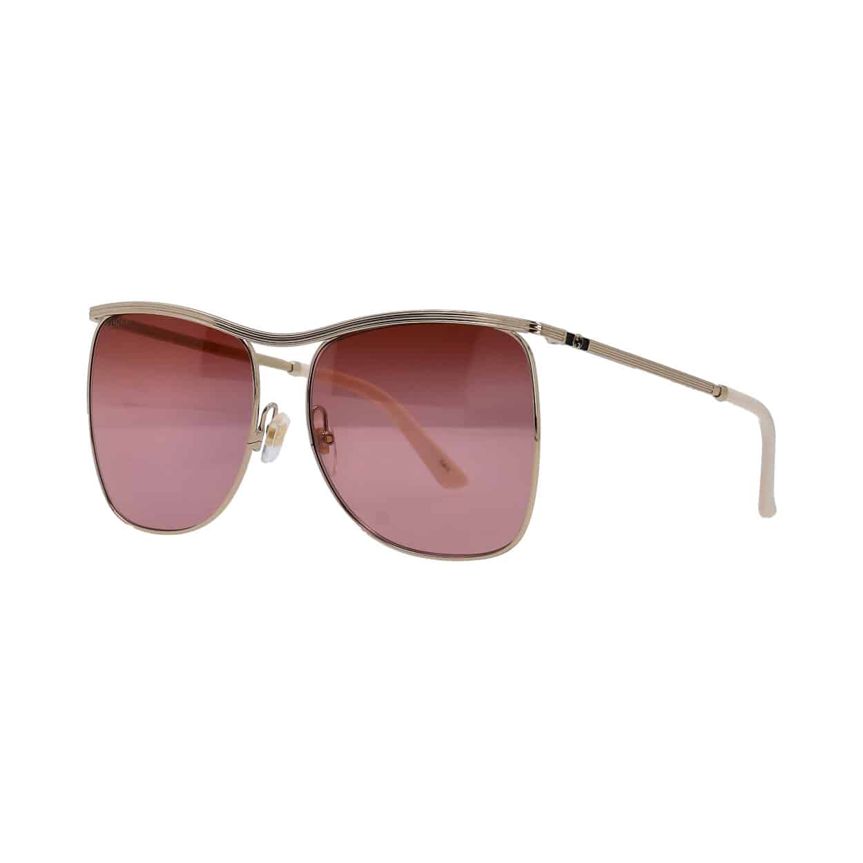 GUCCI GG0820S Gold Violet | Luxity