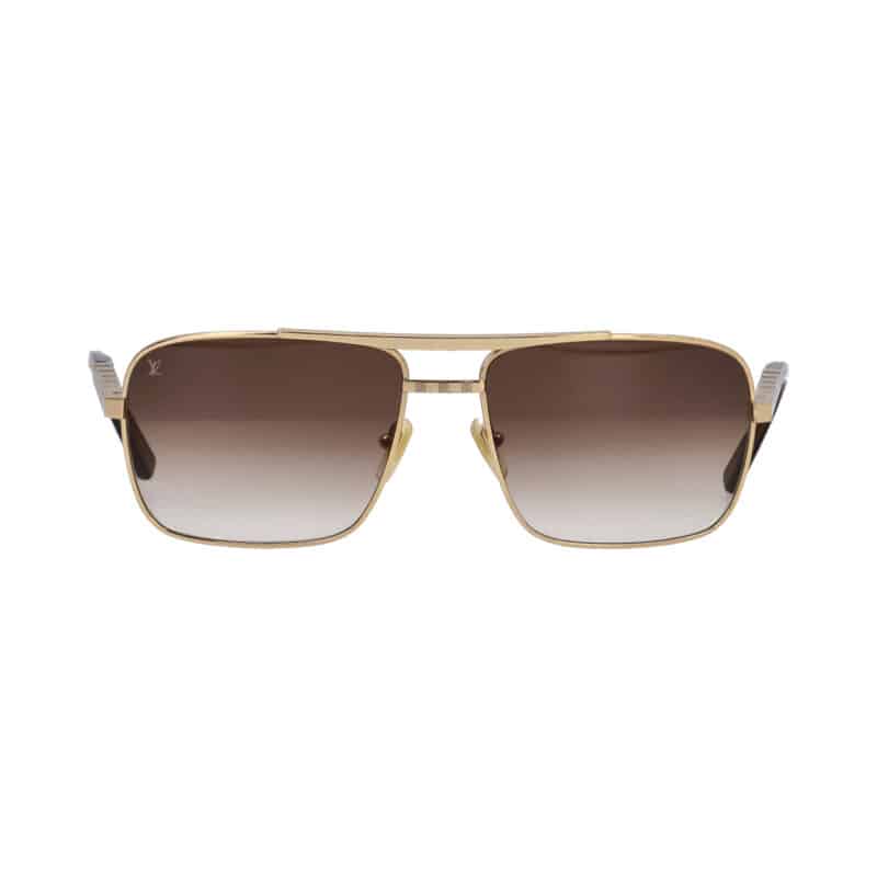 LOUIS VUITTON Attitude Sunglasses ZO259U Gold