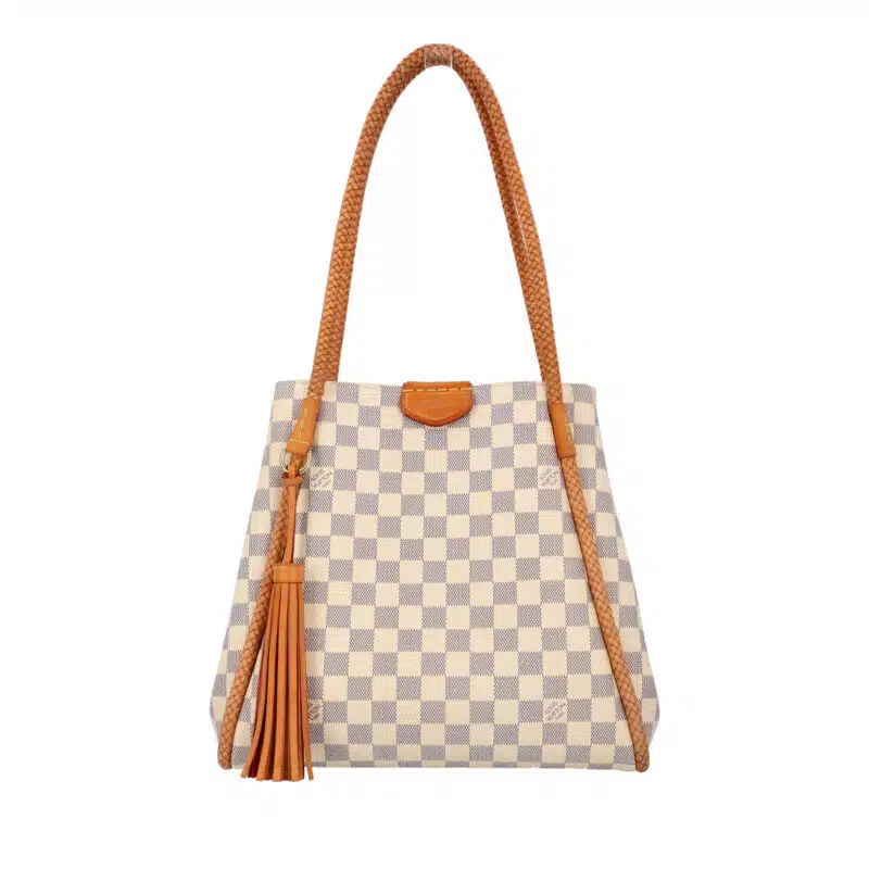 Louis Vuitton Propriano Tote Damier Azur Canvas Bag