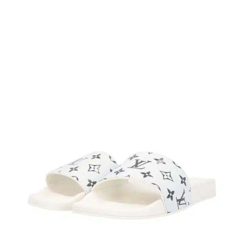 Buy Louis Vuitton Waterfront Mule 'White Iridescent Monogram