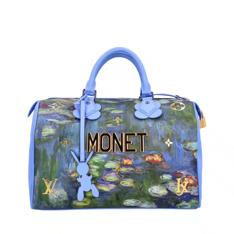 LOUIS VUITTON X JEFF KOONS Masters Collection Monet Speedy 30 - Limited  Edition
