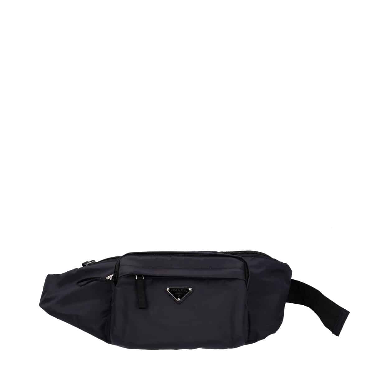 PRADA Nylon Belt Bag Black | Luxity