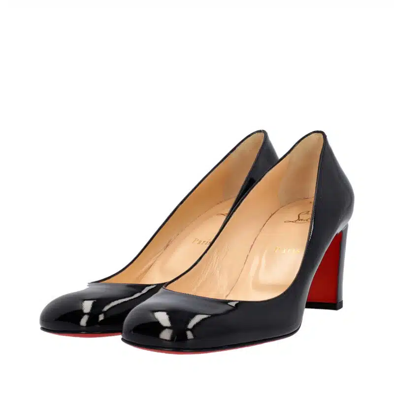 Block heel louboutin sale