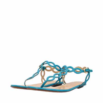 Product SERGIO ROSSI Leather Sandals Blue