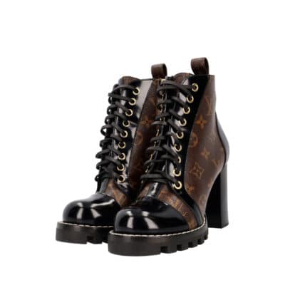 Product LOUIS VUITTON Monogram Star Trail Ankle Boots