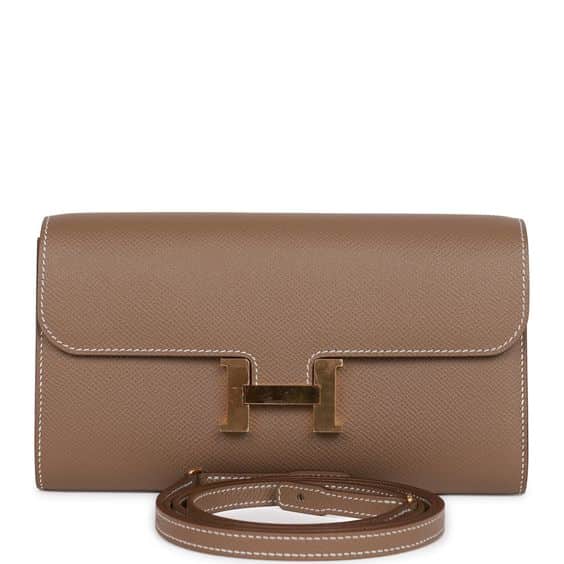 Chic Brown half wallet (using Italian leather maine) Selectable
