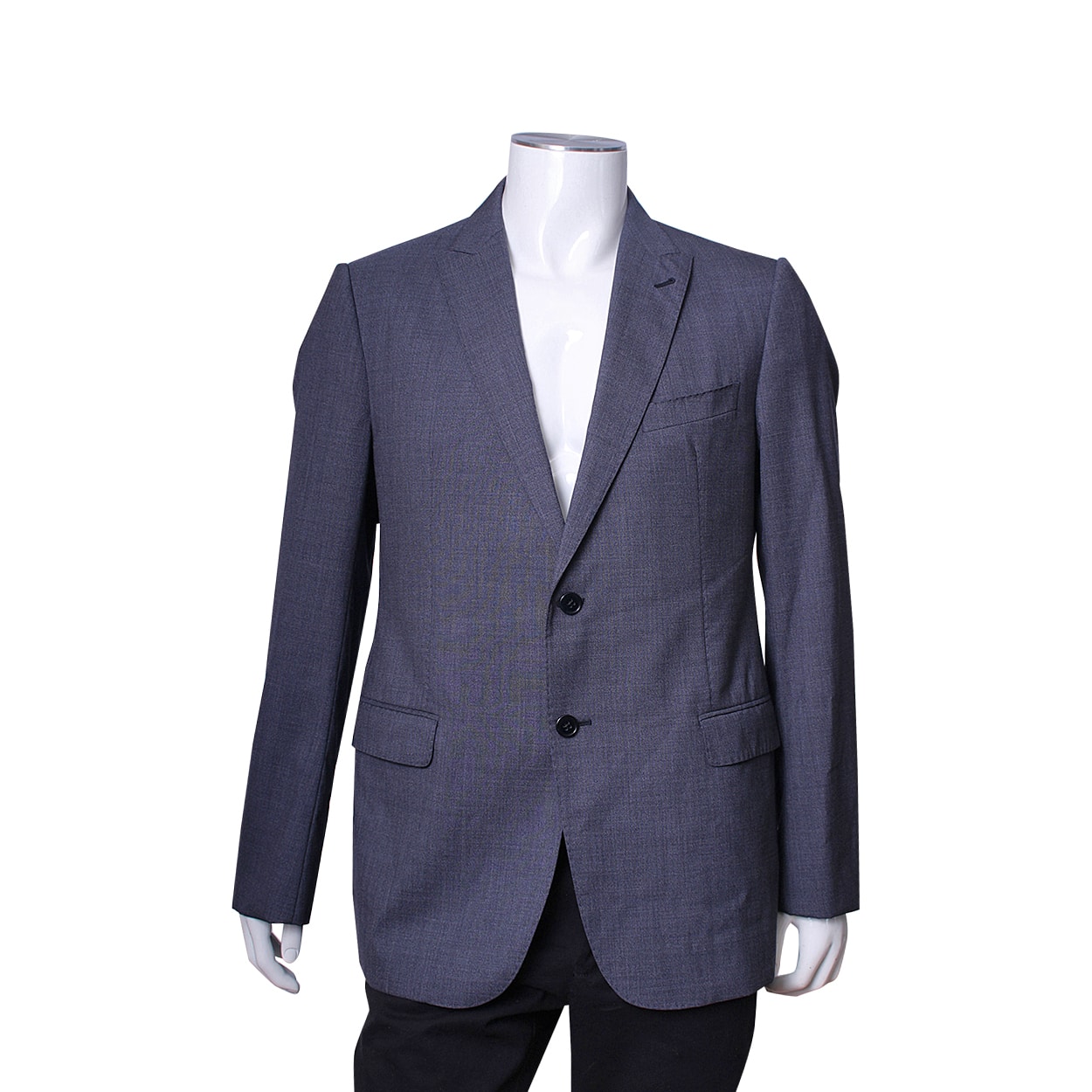 ARMANI COLLEZIONI Wool Blazer Blue | Luxity