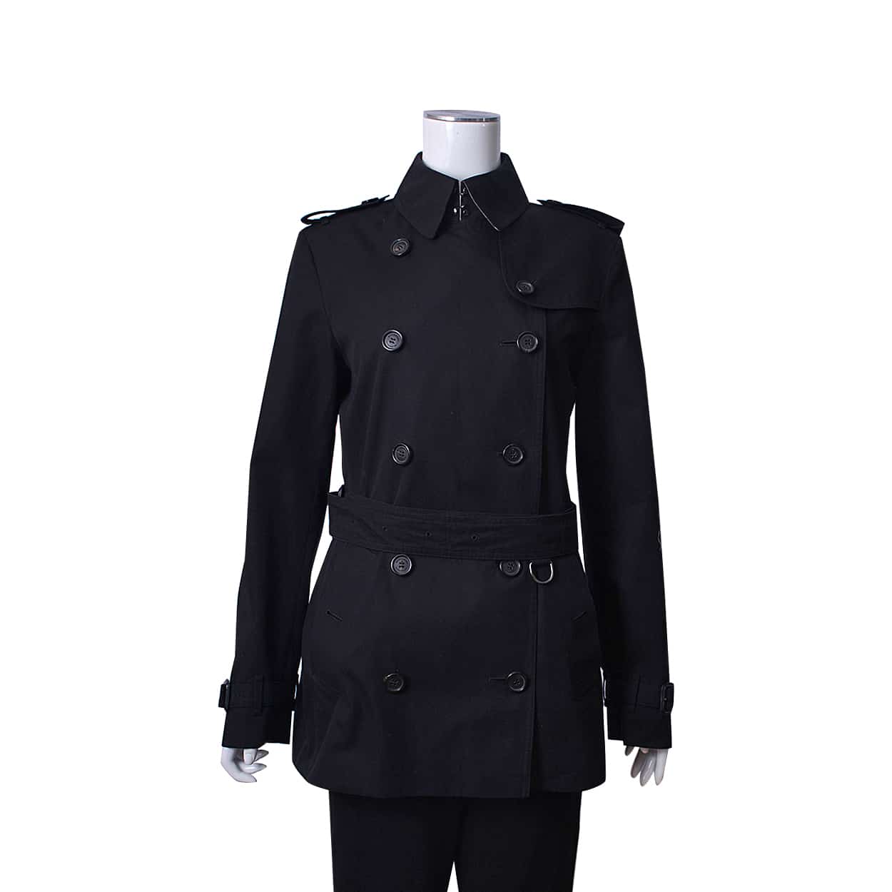 BURBERRY Cotton Islington Trench Coat Short | Luxity